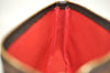 Authentic Louis Vuitton Damier Pochette Accessoires Pouch Purse N51985 LV 5449I