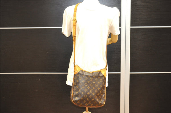 Authentic Louis Vuitton Monogram Odeon PM Shoulder Cross Bag M56390 LV 5450I