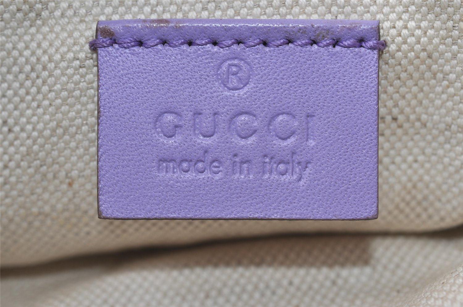 Authentic GUCCI Craft Shoulder Tote Bag GG Canvas Leather 247209 Brown 5452I