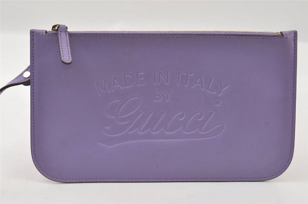 Authentic GUCCI Craft Shoulder Tote Bag GG Canvas Leather 247209 Brown 5452I