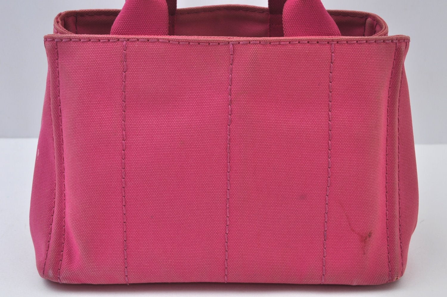 Authentic PRADA SS Canvas 2Way Shoulder Cross Body Hand Bag Pink 5454I