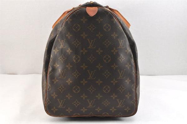 Authentic Louis Vuitton Monogram Keepall 55 Travel Boston Bag M41424 LV 5454K