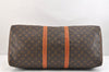 Authentic Louis Vuitton Monogram Keepall 55 Travel Boston Bag M41424 LV 5454K