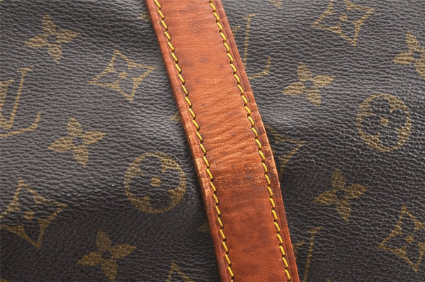 Authentic Louis Vuitton Monogram Keepall 55 Travel Boston Bag M41424 LV 5454K