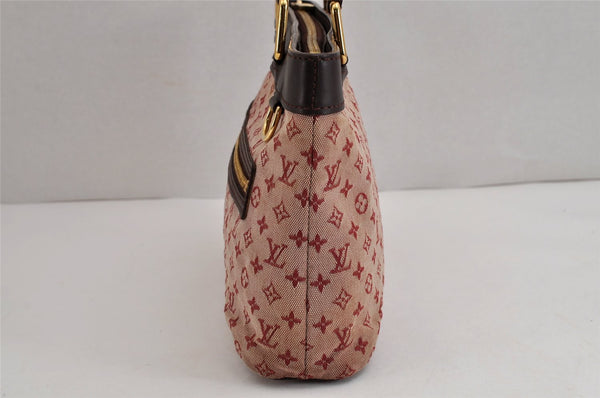 Authentic Louis Vuitton Monogram Mini Lucille PM Hand Bag Pink M92678 LV 5455J