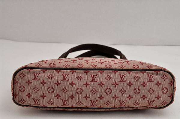 Authentic Louis Vuitton Monogram Mini Lucille PM Hand Bag Pink M92678 LV 5455J