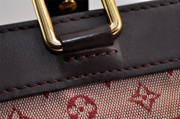 Authentic Louis Vuitton Monogram Mini Lucille PM Hand Bag Pink M92678 LV 5455J