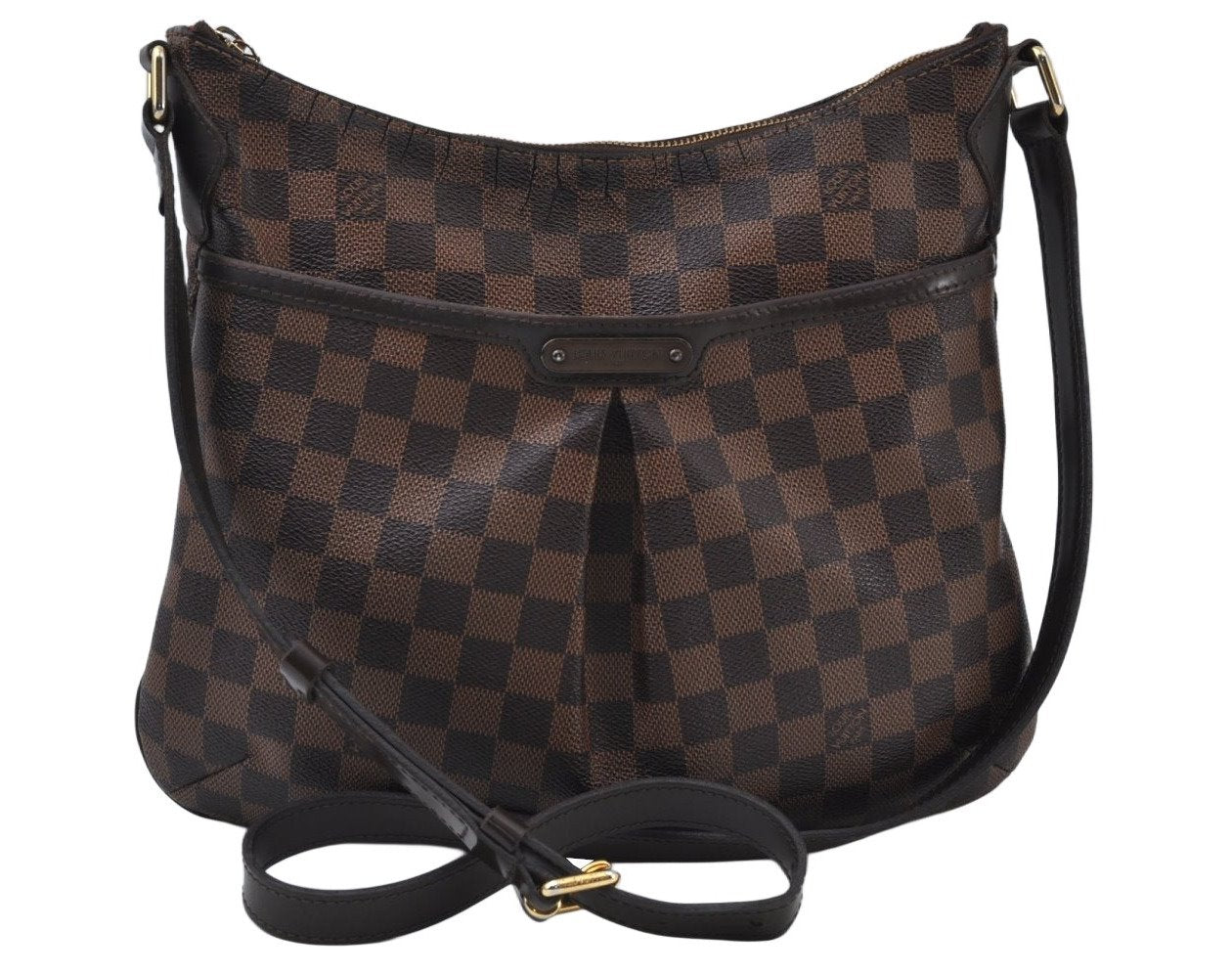Authentic Louis Vuitton Damier Bloomsbury PM Shoulder Cross Bag N42251 LV 5456I