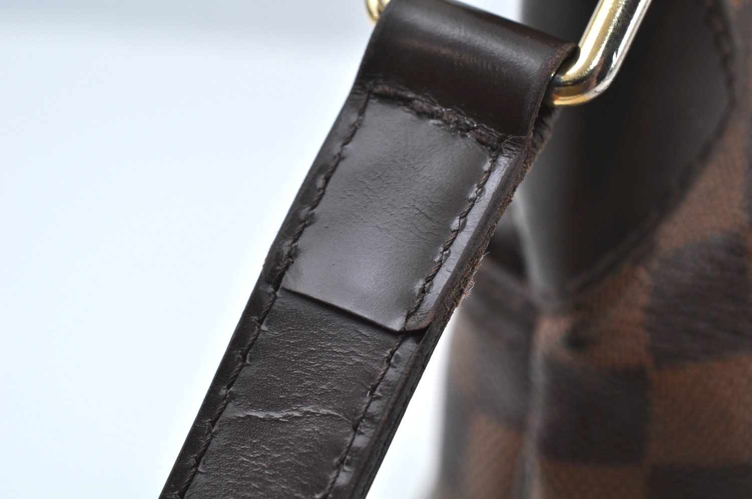 Authentic Louis Vuitton Damier Bloomsbury PM Shoulder Cross Bag N42251 LV 5456I