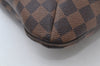 Authentic Louis Vuitton Damier Bloomsbury PM Shoulder Cross Bag N42251 LV 5456I