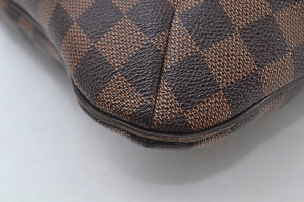 Authentic Louis Vuitton Damier Bloomsbury PM Shoulder Cross Bag N42251 LV 5456I