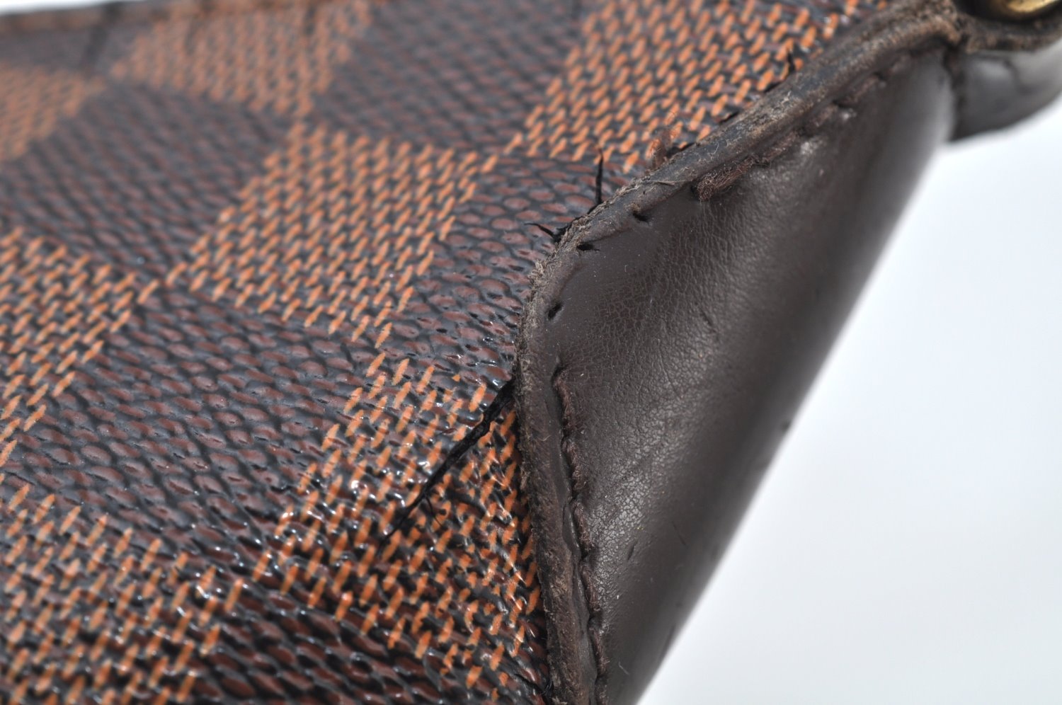 Authentic Louis Vuitton Damier Bloomsbury PM Shoulder Cross Bag N42251 LV 5456I