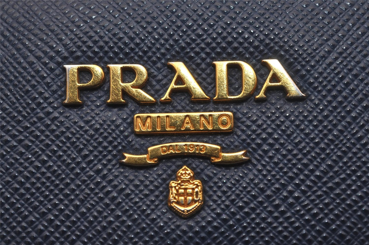 Authentic PRADA SAFFIANO METAL Leather 4 Hooks Key Case 1PG004 Navy Box 5457J