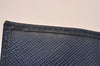 Authentic PRADA SAFFIANO METAL Leather 4 Hooks Key Case 1PG004 Navy Box 5457J