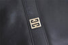 Authentic GIVENCHY Vintage Leather Shoulder Cross Body Bag Purse Black 5458K