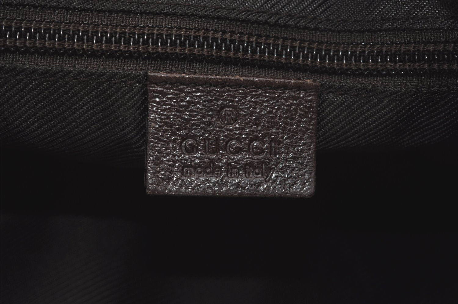 Authentic GUCCI Shoulder Cross Body Bag GG Canvas Leather 35098 Brown 5460I