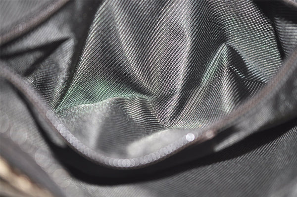 Authentic GUCCI Shoulder Cross Body Bag GG Canvas Leather 35098 Brown 5460I