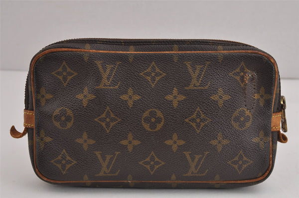 Auth Louis Vuitton Monogram Marly Bandouliere Shoulder Bag M51828 Junk 5460J