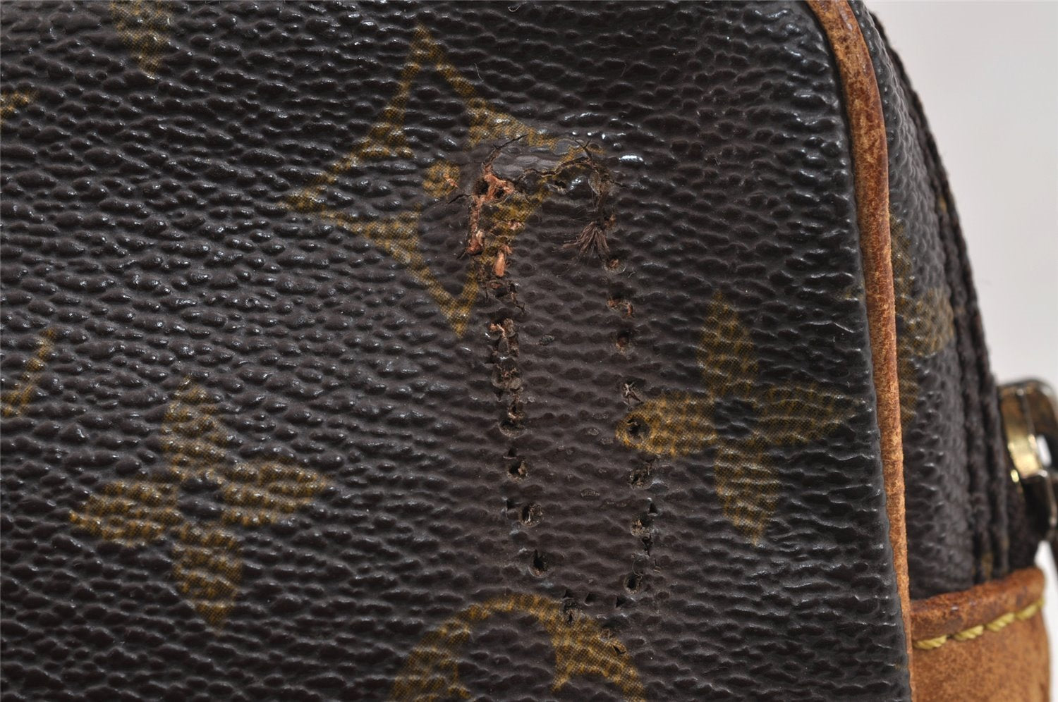 Auth Louis Vuitton Monogram Marly Bandouliere Shoulder Bag M51828 Junk 5460J