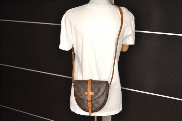 Authentic Louis Vuitton Monogram Chantilly PM Shoulder Cross Bag M51234 LV 5462I