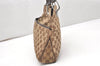 Authentic GUCCI Eclipse Shoulder Tote Bag GG Canvas Leather 121023 Brown 5462K