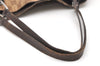 Authentic GUCCI Eclipse Shoulder Tote Bag GG Canvas Leather 121023 Brown 5462K