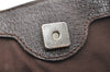 Authentic GUCCI Eclipse Shoulder Tote Bag GG Canvas Leather 121023 Brown 5462K
