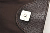 Authentic GUCCI Eclipse Shoulder Tote Bag GG Canvas Leather 121023 Brown 5462K