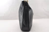 Authentic GUCCI Vintage Bamboo 2Way Shoulder Hand Bag Leather Black 5464I