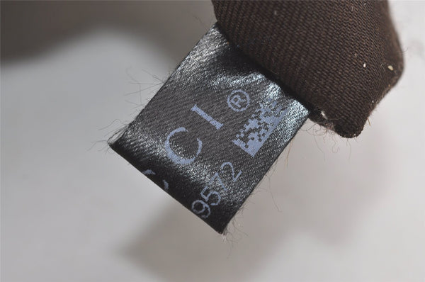 Authentic GUCCI GG Crystal Hand Tote Bag GG PVC Leather 131228 Gold 5465I