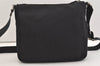 Authentic Christian Dior Trotter Lovely Shoulder Bag Nylon Leather Black 5466J