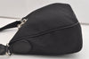Authentic Christian Dior Trotter Lovely Shoulder Bag Nylon Leather Black 5466J