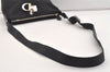 Authentic Christian Dior Trotter Lovely Shoulder Bag Nylon Leather Black 5466J