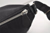 Authentic Christian Dior Trotter Lovely Shoulder Bag Nylon Leather Black 5466J