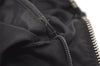 Authentic Christian Dior Trotter Lovely Shoulder Bag Nylon Leather Black 5466J