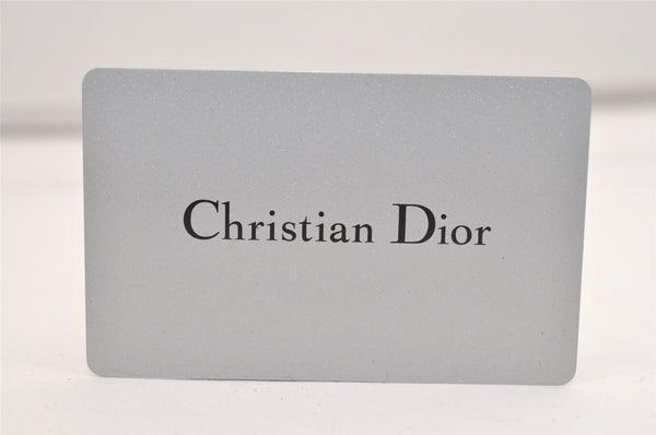 Authentic Christian Dior Trotter Lovely Shoulder Bag Nylon Leather Black 5466J