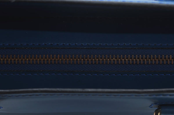 Authentic Louis Vuitton Epi Riviera Hand Bag Blue M48185 LV 5467I