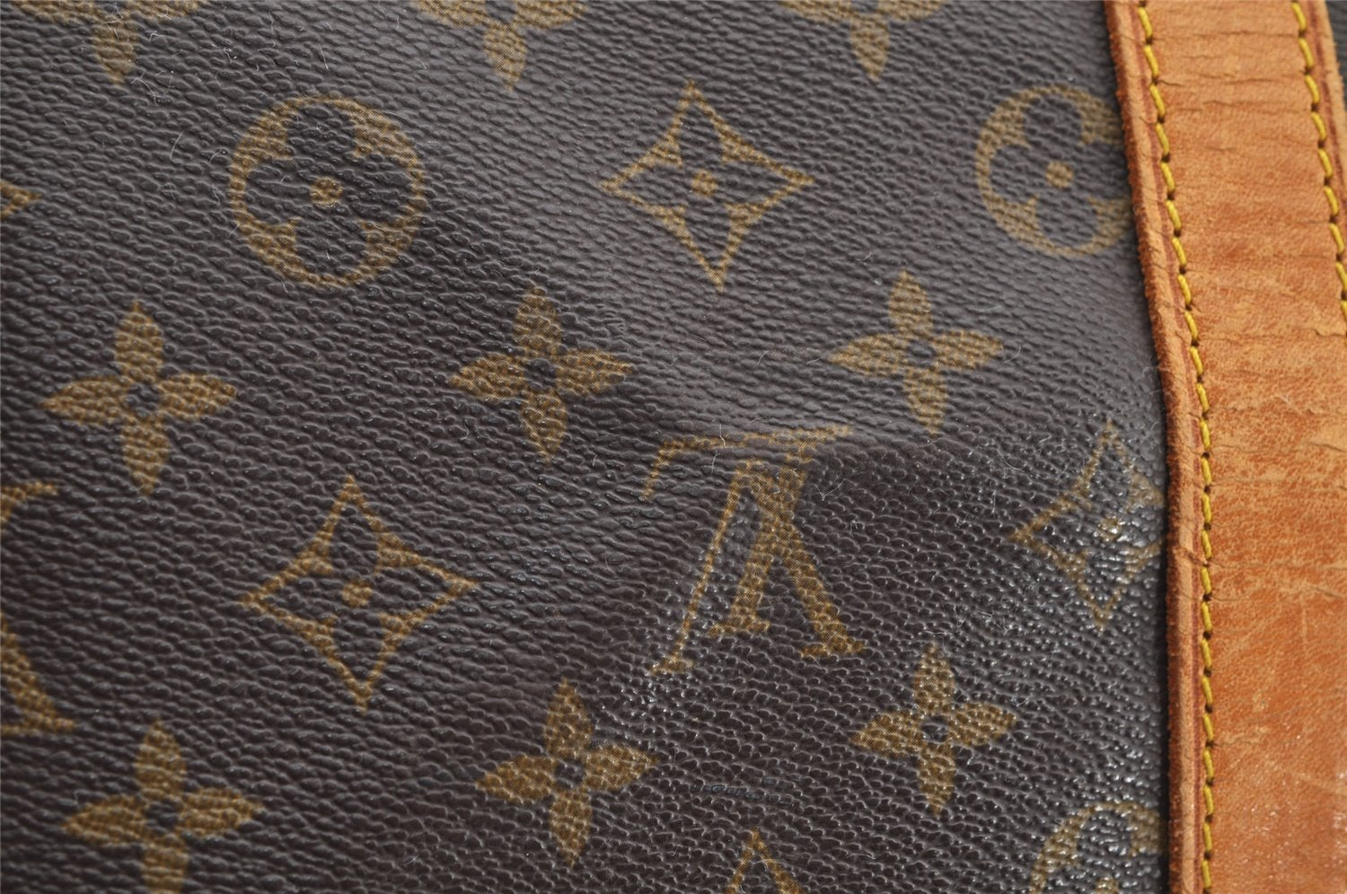 Authentic Louis Vuitton Monogram Keepall 45 Travel Boston Bag M41428 LV 5468I