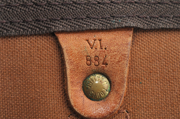 Authentic Louis Vuitton Monogram Keepall 45 Travel Boston Bag M41428 LV 5468I