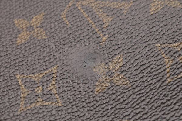 Authentic Louis Vuitton Monogram Poche Documents Document Case M53400 Junk 5469I