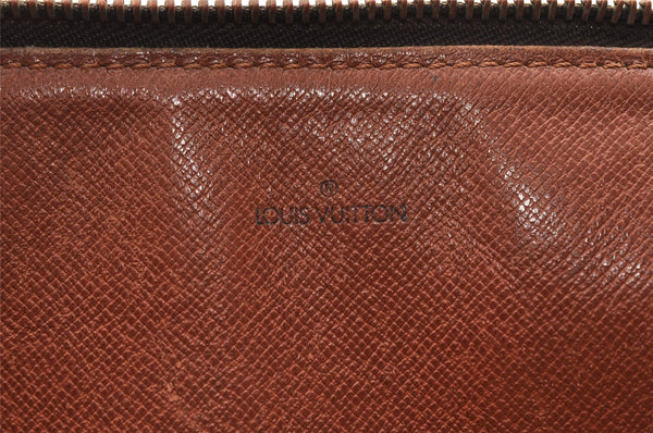 Authentic Louis Vuitton Monogram Poche Documents Document Case M53400 Junk 5469I