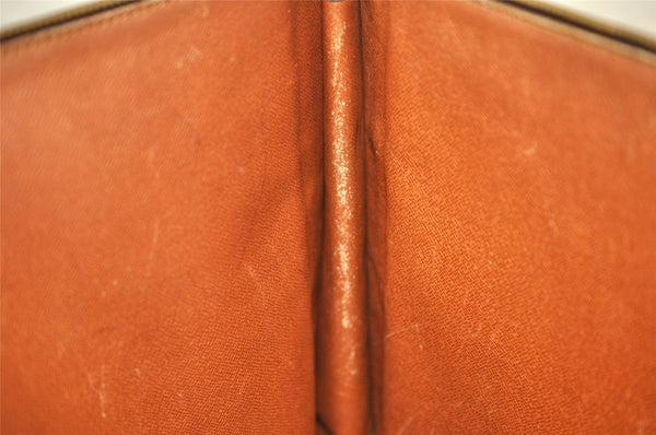 Authentic Louis Vuitton Monogram Poche Documents Document Case M53400 Junk 5469I