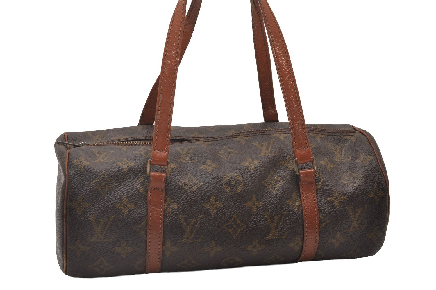 Authentic Louis Vuitton Monogram Papillon 30 Hand Bag Old Model LV Junk 5470I