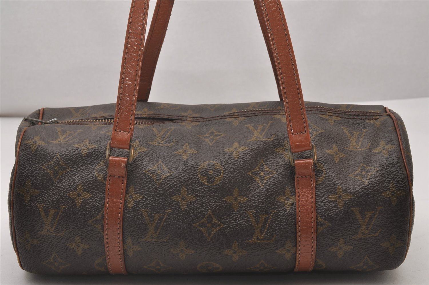 Authentic Louis Vuitton Monogram Papillon 30 Hand Bag Old Model LV Junk 5470I