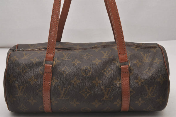 Authentic Louis Vuitton Monogram Papillon 30 Hand Bag Old Model LV Junk 5470I