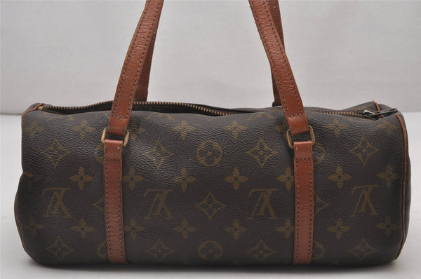 Authentic Louis Vuitton Monogram Papillon 30 Hand Bag Old Model LV Junk 5470I