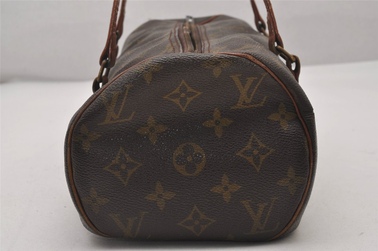 Authentic Louis Vuitton Monogram Papillon 30 Hand Bag Old Model LV Junk 5470I