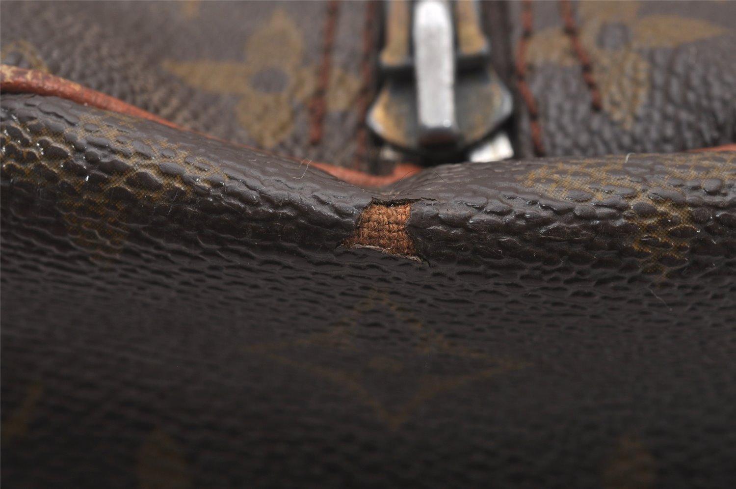 Authentic Louis Vuitton Monogram Papillon 30 Hand Bag Old Model LV Junk 5470I