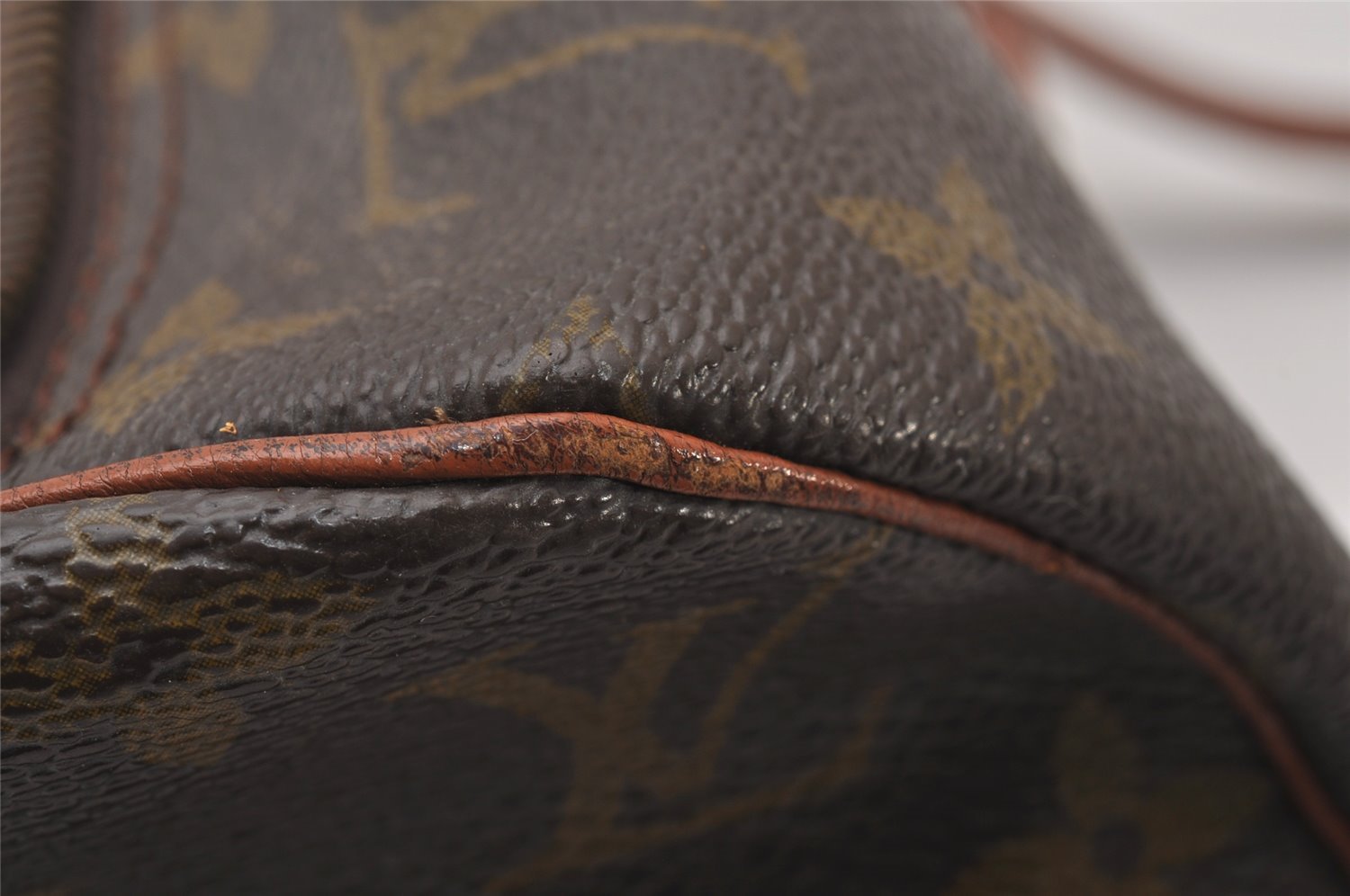 Authentic Louis Vuitton Monogram Papillon 30 Hand Bag Old Model LV Junk 5470I