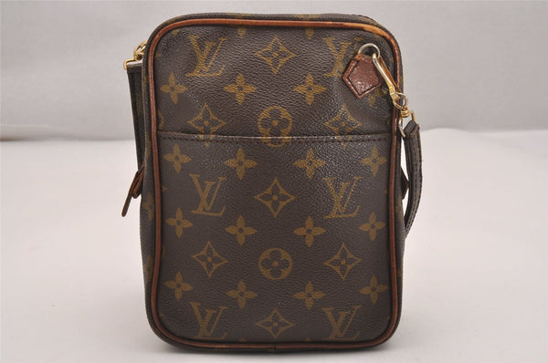 Authentic Louis Vuitton Monogram Danube Shoulder Cross Bag Old Model LV 5470J